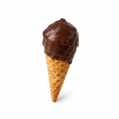 The Yard Milkshake Bar Little Waffle Cone Dipped in Chocolate