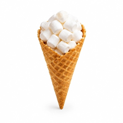 The Yard Milkshake Bar Marshmallow Overload Big Waffle Cone