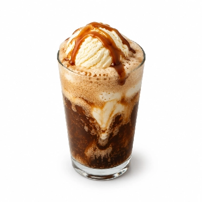 The Yard Milkshake Bar Midnight Caramel River Root Beer Float