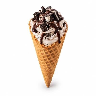 The Yard Milkshake Bar Moose Tracks Big Waffle Cone