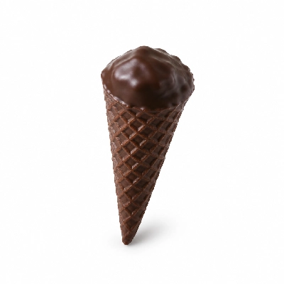 The Yard Milkshake Bar Moose Tracks Little Waffle Cone Dipped in Chocolate