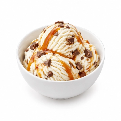 The Yard Milkshake Bar No Sugar Added Turtle Sundae Ice Cream 8 Oz Bowl