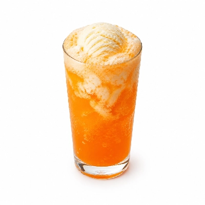 The Yard Milkshake Bar Orange Blossom Cream Soda Float