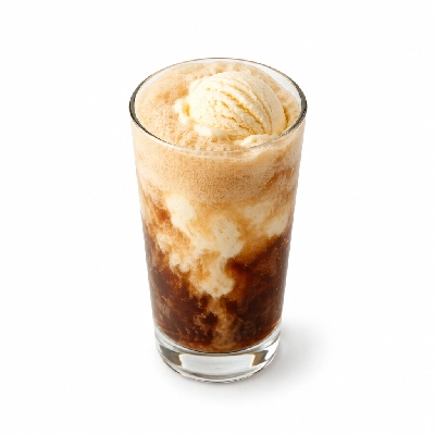 The Yard Milkshake Bar Orange Blossom Root Beer Float