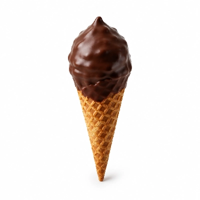 The Yard Milkshake Bar Peanut Butter Cookies and Cream Big Waffle Cone Dipped in Chocolate