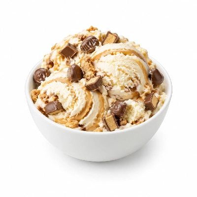 The Yard Milkshake Bar Peanut Butter Finger Cheesecake Ice Cream Specialty Bowl