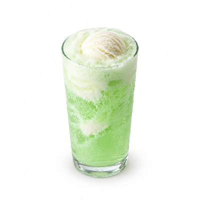 The Yard Milkshake Bar Pistachio Cream Soda Float