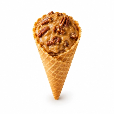 The Yard Milkshake Bar Praline Pecan Sugar Cone