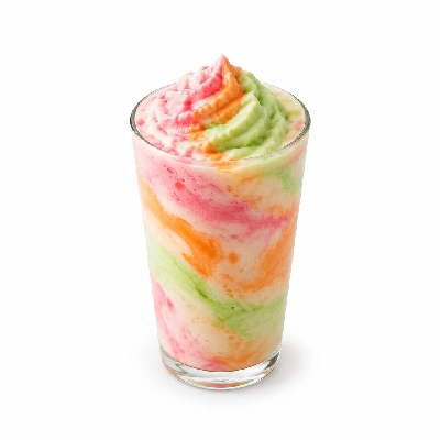 The Yard Milkshake Bar Rainbow Sherbet Pint Milkshake