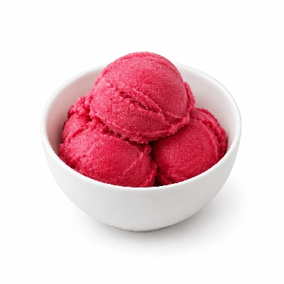 The Yard Milkshake Bar Raspberry Sorbet Ice Cream 8 Oz Bowl