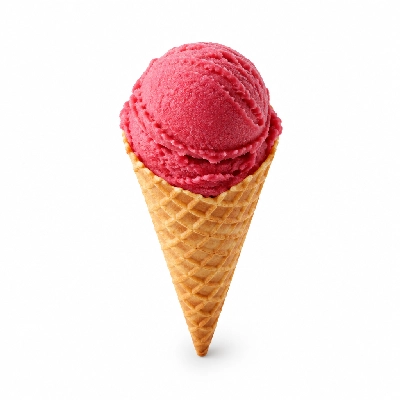 The Yard Milkshake Bar Raspberry Sorbet Sugar Cone