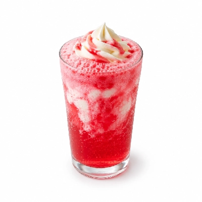 The Yard Milkshake Bar Road Runner Raspberry Cream Soda Float