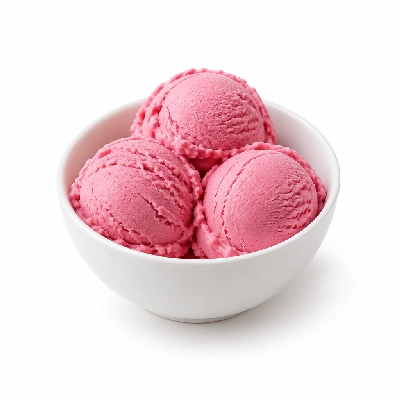 The Yard Milkshake Bar Road Runner Raspberry Ice Cream 4 Oz Bowl