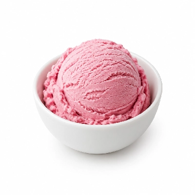The Yard Milkshake Bar Road Runner Raspberry Ice Cream 8 Oz Bowl
