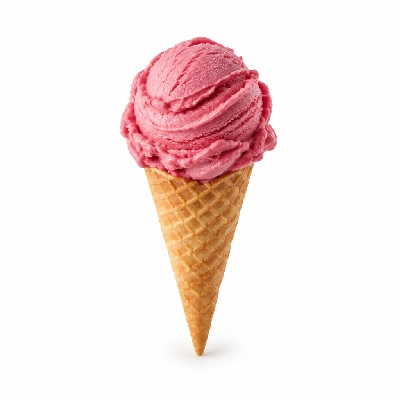 The Yard Milkshake Bar Road Runner Raspberry Sugar Cone