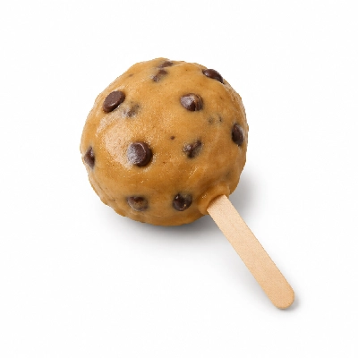 The Yard Milkshake Bar Salty Caramel Chip Dough Cookie Pop