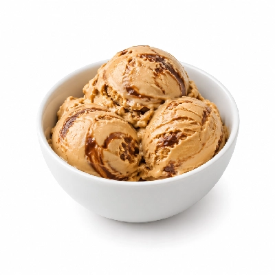 The Yard Milkshake Bar Salty Caramel Truffle Ice Cream 12 Oz Bowl