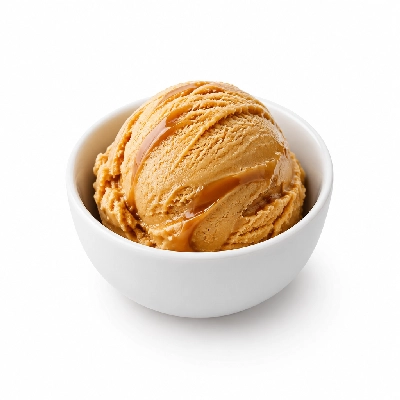 The Yard Milkshake Bar Salty Caramel Truffle Ice Cream 8 Oz Bowl