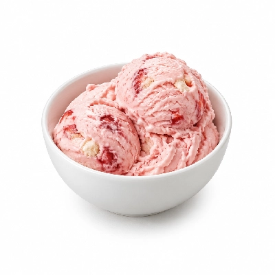 The Yard Milkshake Bar Strawberry Cheesecake Ice Cream 12 Oz Bowl