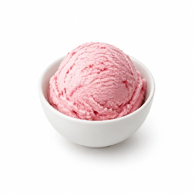 The Yard Milkshake Bar Strawberry Ice Cream 4 Oz Bowl