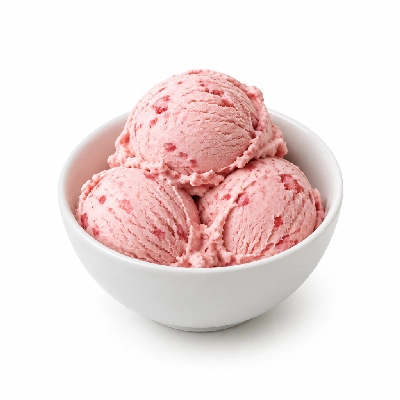 The Yard Milkshake Bar Strawberry Ice Cream 8 Oz Bowl