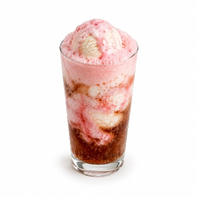 The Yard Milkshake Bar Strawberry Root Beer Float