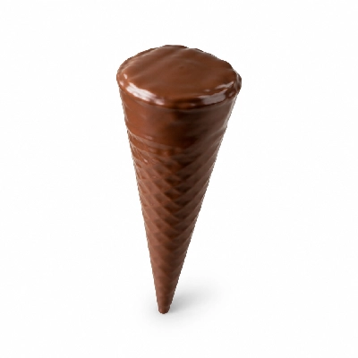 The Yard Milkshake Bar Sugar Cone Dipped in Chocolate