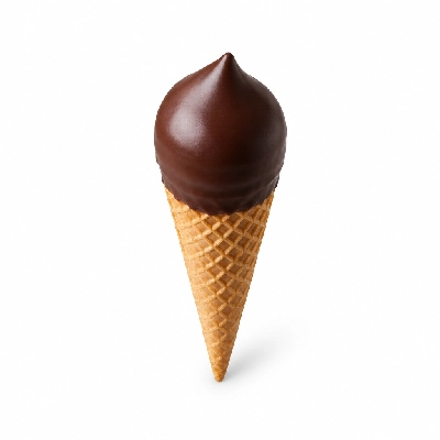 The Yard Milkshake Bar Vanilla Sugar Cone Dipped in Chocolate