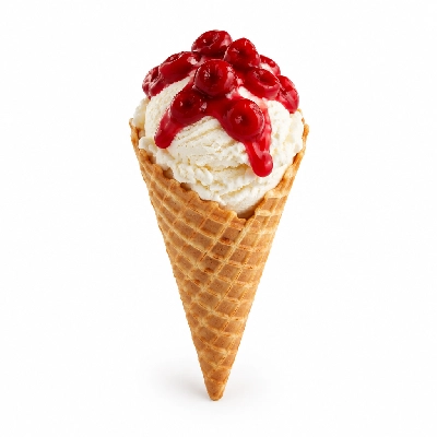 The Yard Milkshake Bar Whitehouse Cherry Big Waffle Cone