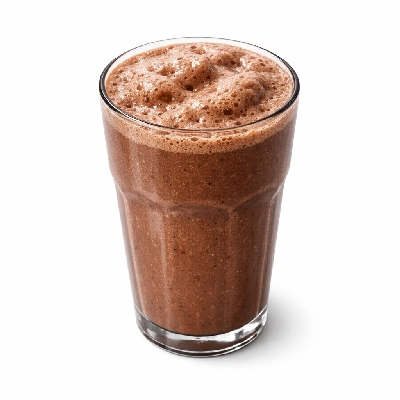 Milk shakes thick chocolate