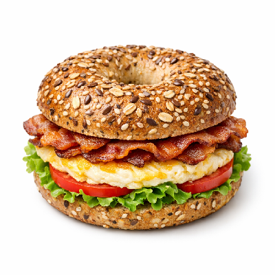 Tim Hortons 12-Grain Bagel Belt Sandwich