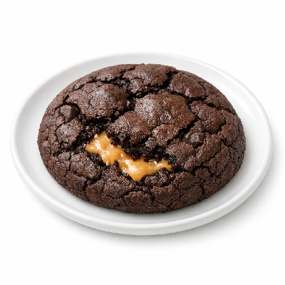 Tim Hortons Baked Goods Cookies Double Chocolate with Peanut Butter Filling
