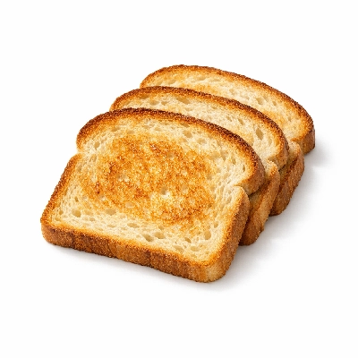 Toasted french vienna or sourdough bread