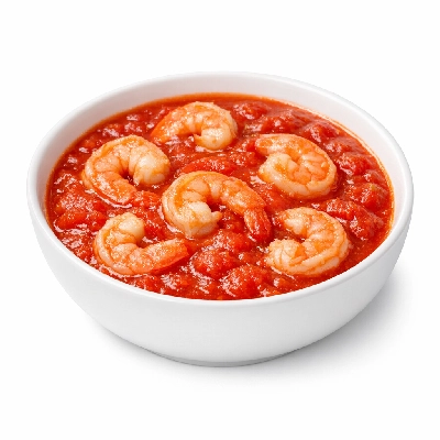 Tomato-Based Sauce with Shrimp