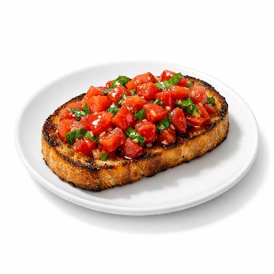Tomato Basil Bruschetta & Toasted Bread