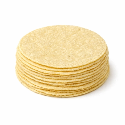 Tortillas ready-to-bake or -fry corn without added salt