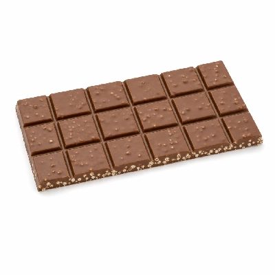 Tree of Life UK Allos Organic Amaranth Milk Chocolate Bar