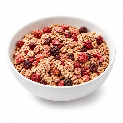 Tree of Life UK Breakfast Foods Cereals Muesli Whole Earth Organic Red Fruit Crunch