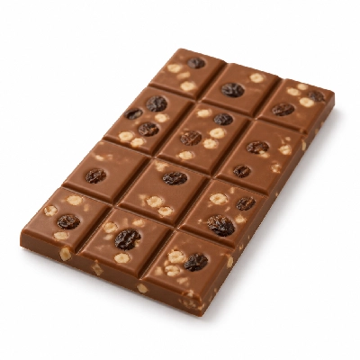 Tree of Life UK Confectionery Green & Black's Organic Milk Chocolate Raisin and Hazelnut Bar