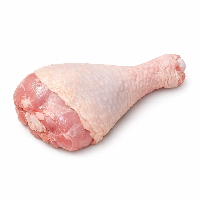 Turkey all classes leg meat and skin raw