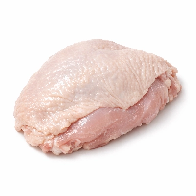 Turkey all classes light meat and skin raw
