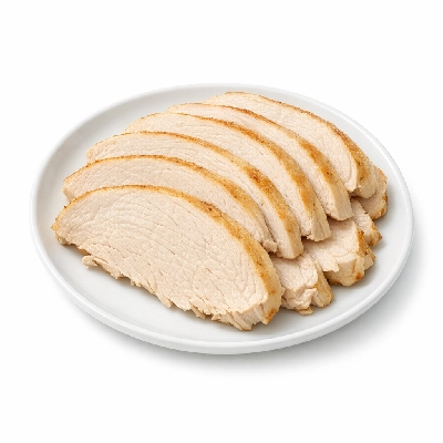 Turkey all classes light meat cooked roasted