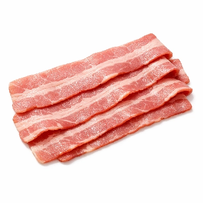 Turkey bacon unprepared