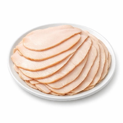Turkey breast low salt prepackaged or deli meat