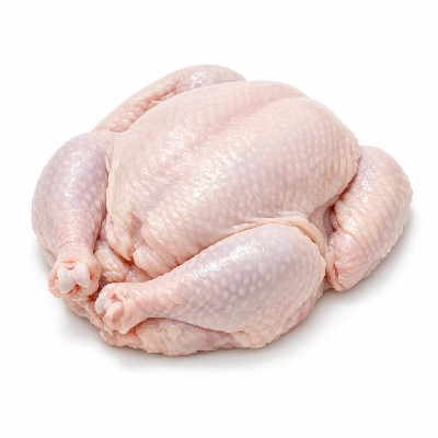 Turkey enhanced skin from whole (light and dark) raw