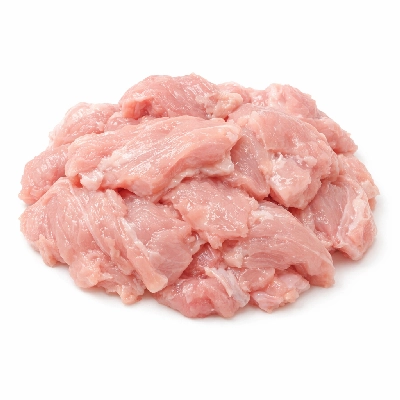 Turkey fryer-roasters back meat only raw