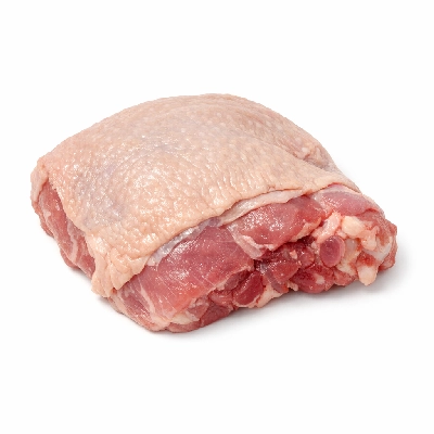 Turkey fryer-roasters dark meat and skin raw