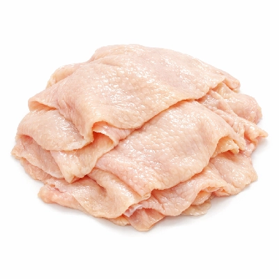 Turkey fryer-roasters skin only raw