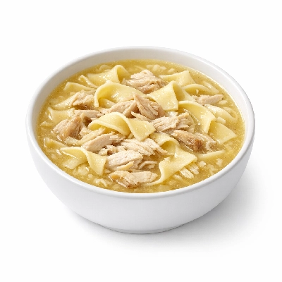 Turkey noodle soup canned, condensed