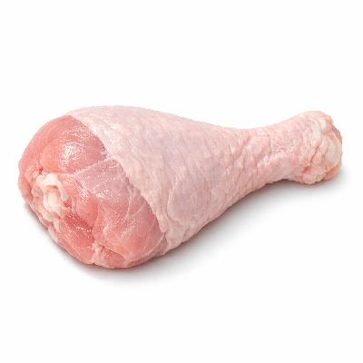 Turkey retail parts drumstick meat only raw